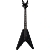 Dean V Select Fluence Black Satin Electric Guitar - Fishman Pickups