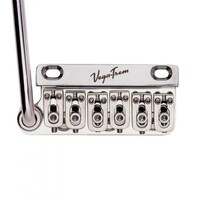 Vega-Trem Ulytatrem Lefty Chrome Bridge For Retro Fitting 2 Point Guitar Bridges