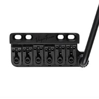 Vega-Trem Ultratrem Std Black Bridge For Retro Fitting 6 Point Guitar Bridges