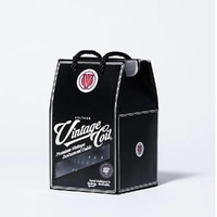 Voltage Vintage Coil 25ft Coiled Guitar Cable ST/ST  Black