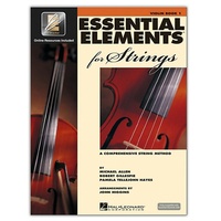 Hal Leonard Essential Elements for Strings - Violin 1 Book/Online Audio