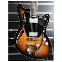 Jennings Voyager Deluxe Electric Guitar,, Bigsby with Roller Bridge - Sunburst