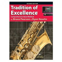 KJOS Tradition of Excellence Book 1 - Alto Saxophone - Second Edition