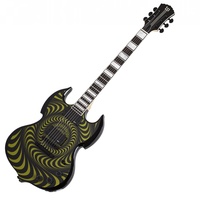 Wylde Audio Barbarian Grimmest Green Psychic Bullseye Electric Guitar