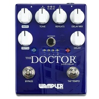 Wampler The Doctor Lo-fi Delay Guitar Effects Pedal