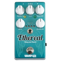 Wampler Ethereal Reverb and Dual-Delay Guitar Effects Pedal 