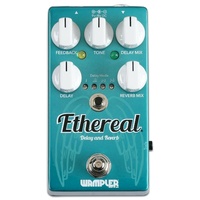 Wampler Ethereal Reverb and Dual-Delay Guitar Effects Pedal 