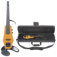 NS Design WAV4 Electric Violin Amber Burst  with Case 