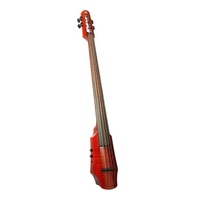 NS Design WAV4c Series 4-String Electric Cello Transparent Amber Maple body