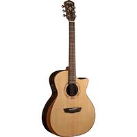 Washburn CG20SCE Comfort Grand Auditorium Acoustic-Electric Guitar w/ Cutaway & EQ