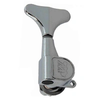 Wilkinson Electric Bass Guitar Sealed Tuning Machines in Chrome Finish 4 in Line