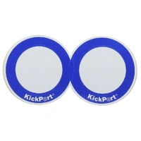 Kickport D-Pad Bass Drum Impact Pad Works on double or single  Pedals  - White