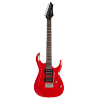 Cort X200-CRD Solid Body Electric Guitar - Candy Red
