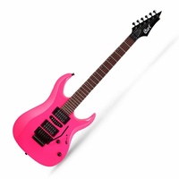 Cort X250 TDP Electric Guitar Tear Drop Pink  EMG Pickups 