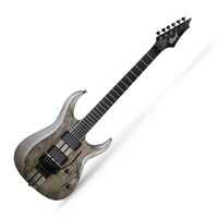 Cort X500 OPTG Electric Guitar Open Pore Trans Grey Emg P/up's Floyd Rose