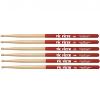 Vic Firth American Classic Extreme 5A (X5A) w/ Vic Grip Drumsticks Wood Tip