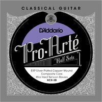 D'Addario XCX-3B Pro-Arte EXP Coated Classical Guitar Half Set, Bass set 3 Strings