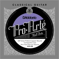 D'Addario XCX-3B Pro-Arte EXP Coated Classical Guitar Half Set, Bass set 3 Strings