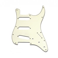 Big Bang Tone Electric Guitar Pickguard USA Std Strat - Parchment 3 Ply