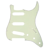Big Bang Tone Electric Guitar Pickguard for American Strat SSS Mint Green 3 Ply