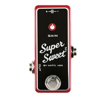 Xotic Effects Super Sweet Booster Boost Guitar Effects Pedal with 20dB of Boost