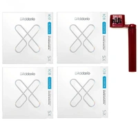 4 sets D'Addario XSAPB1253 Phosphor Bronze Acoustic Guitar Strings12 - 53