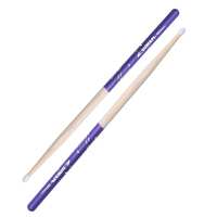 Zildjian Z5BNDP Dip Series 5B Nylon Tip Drum Sticks Purple Dip