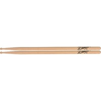 Zildjian 7A Drumsticks - 1 Pair Hickory Wood Natural Finish Wood Tip - Z7AW