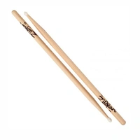 Zildjian Natural Hickory Drumsticks - 7AN - Nylon  Tip - 1 Pair