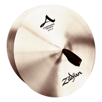 Zildjian A Series Symphonic Viennese Tone Pair 18" Bright Cymbals Traditional