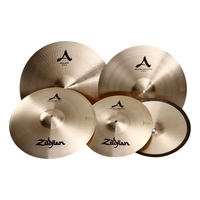 Zildjian A Series Rock Music Pack14/17/19/20 Inch Bright Crisp B20 Cymbals