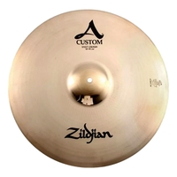 Zildjian A Custom Fast Crash Brilliant 18" Bright Airy Short Decay Cymbal PT