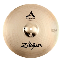 Zildjian A Custom Fast Crash Brilliant Finish 14" Classic Bright Airy Cymbal PT