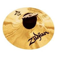 Zildjian A Custom Splash Brilliant 6" Fast Clean Colorful Crash Short Cymbal 