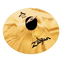 Zildjian A Custom Splash Brilliant 8" Fast Colorful Crash Short Decay Cymbal PT