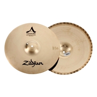 Zildjian A Custom Mastersound Hihats Pair Brilliant 14" Crisp Rich Cymbals MT/M
