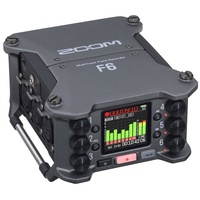 Zoom F6 Multitrack Field Recorder 6-input/14-track Field Recorder 