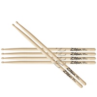 Zildjian Gauge Series - 9 Gauge Drumsticks - Fusion Tip 3 Pairs