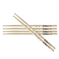 Zildjian Guage Series - 8 Guage Drumsticks - Fusion Tip - 3 Pairs