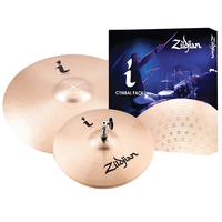 Zildjian ILHESS I Essentials Pack 14H Hihats & 18CR Crash/Ride Cymbals Set