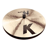 Zildjian K Series Hihat Pair 13" Traditional Finish Low Pitch Dark Cymbals
