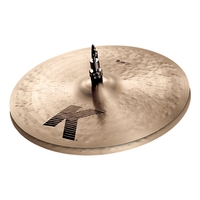 Zildjian K Series Hihat Pair 14" Traditional Finish Low Pitch Dark Cymbals