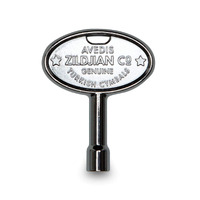 Zildjian ZKEY Chrome Drum key, w/ Zildjian Trademark