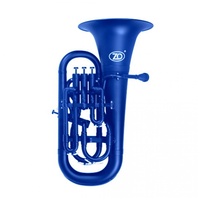Zo Next Generation Bb Euphonium Blue Blast with Mouthpiece and bag