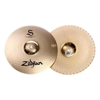 Zildjian S Mastersound Hihats Pair Brilliant 14" Medium/Heavy Hammered Cymbals