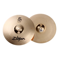 Zildjian S Series Rock Hihats Pair Brilliant 14" Medium Heavy/Heavy Cymbals