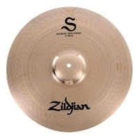 Zildjian S Series Medium Thin Crash Brilliant Finish 16" Long Sustain Cymbal