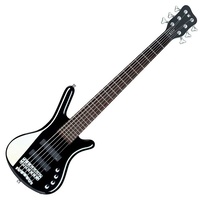 Warwick RockBass Corvette Basic Active 6-String Bass Nirvana Black HP