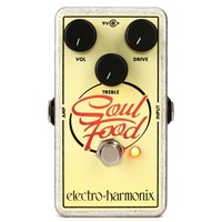 Electro-Harmonix SOUL FOOD Distortion / Fuzz / Overdrive Guitar Effects Pedal 