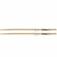 Zildjian Natural Hickory Drumsticks - 7A - Wood  Tip - 1 Pair